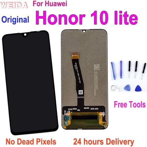 Original For Huawei Honor 10 lite LCD Display Touch Screen Digitizer Assembly For honor 10 lite Lcd HRY-LX1 HRY-LX2 HRY-L21