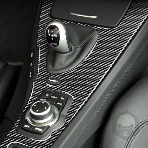 It Is Suitable For BMW 07-13 M3 Gear Panel - Left Drive Solid Color The Carbon Fiber