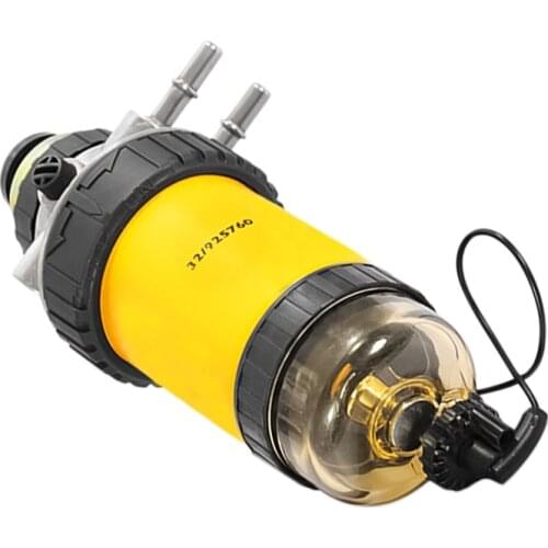 Fuel Filter Assembly 32/925760 FS19979 WK8138 With Hand Pressure Pump For JCB JS140 JS160 JS180 JS330 Fuel Water Separator