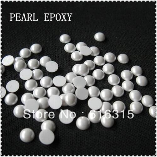 Pearl rhinestne china wholesale supplier ;3mm iron on pearl stones 10 gross each pack korean high quality