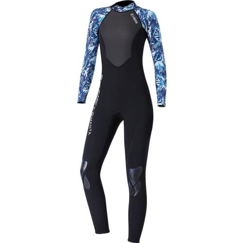Womens 3mm Back Zip Full Wetsuit Adults Swimwear UV Sun Protection Rash Guard Choose Sizes Women Wetsuit