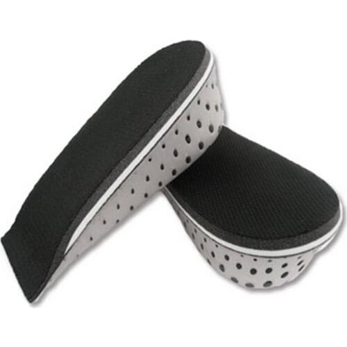 1 Pair 3 size Man Women Insole Air Cushion Heel Insert Increase Height Lift Shoe Pad Durable #734