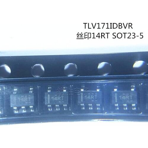10PCS~50PCS/LOT TLV171IDBVR 14RT SOT23-5 New original