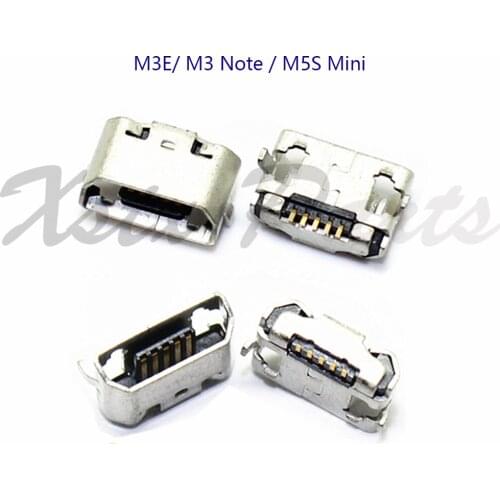 10PCS Original USB Charging Port Dock Connector Repair Parts for Meizu M3 Note, M5S MINI, M3E