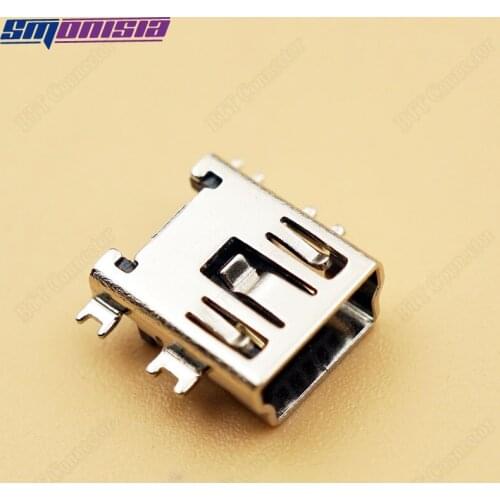 Smonisia 1000pcs Sink Type 5Pin MINI USB Data Charging Socket For MP3/4/5 Digital items