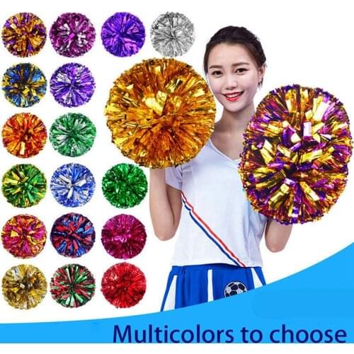 2pcs Cheering Game Pom Poms Finger Ring Style for Football Basketball Ball Sports Match Vocal Dance Party Concert Decor Supply