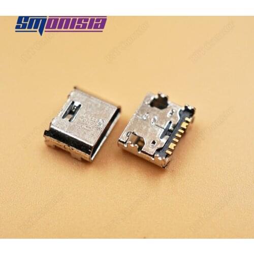 Smonisia 50pcs Original Charging Charger Dock Socket Conector for Samsung I9082/I879/I869/I855 Micro USB Charging Jack