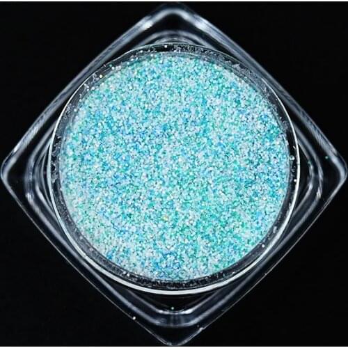 6 Jars/One Set Fine Glitter Powder For Crafts Diy, 0.4mm 3g/Jar*6colors Sugar Candy Powder Nail Supplies For Professionals#PT129