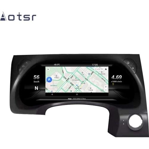 Android 9.0 For Nissan Patrol 2016-2018 LCD instrument panel assembly car navigation Modification Multimedia Player Dashboard