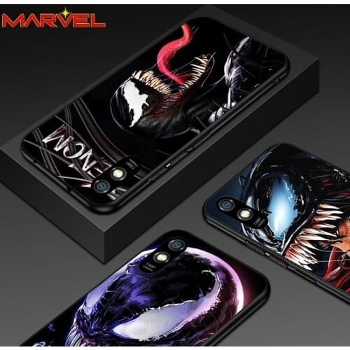 Venom Marvel Hero for Xiaomi Redmi 10X Pro 9C 9A 9T 9 GO K40 K30 Ultra K20 8 7 S2 6 5 4X Pro Soft Black Phone Case