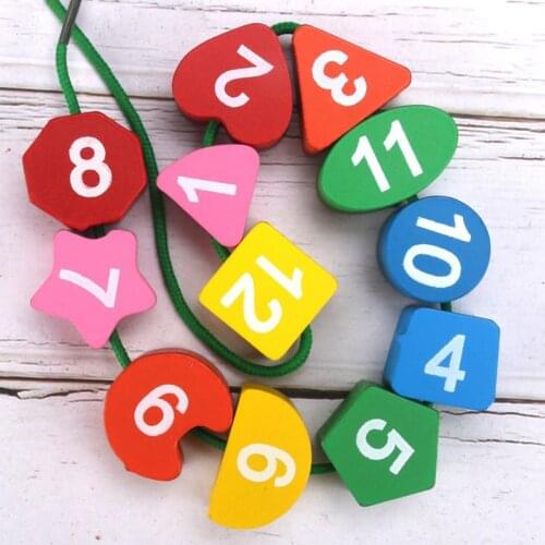 Wooden Puzzle Toys Jigsaw Toys Cartoon Clock Shape Color Matching Kids Toys
