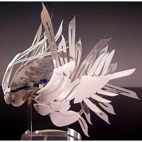 Free shipping Wings Feather Upgrade components for 1/100 MG 1/144 RG HG XXXG-00W0 Wing Fighter Zero Custom Gundam