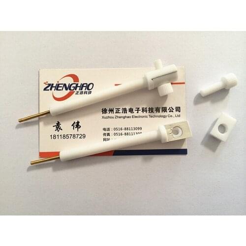 JJ110 Platinum Electrode Holder Multi-purpose Electrode Clamp Corrosion Resistant Work Electrode Clamp