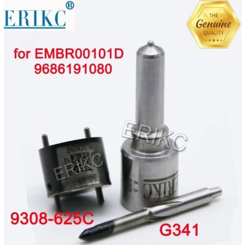 7135-581 EURO5 Diesel Injector Repair Kits Sets Nozzle G341 and Valve 9308-625C for delphi Injector EMBR00101D 9686191080