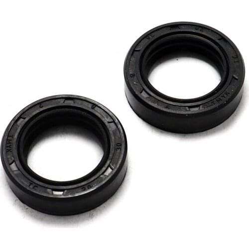 One Pair Oil Seal 20-30-8 for Nitrile Covered Double Lip