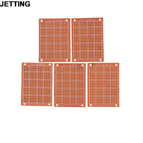 10pcs 5X7CM 1.2mm PCB Protoboard Circuit Board PCB Prototype PCB Board Single Side Copper PCB Plate