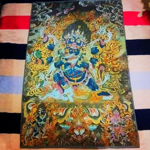Silk embroidery, Vajra Tangka embroidery, exquisite crafts, decorations