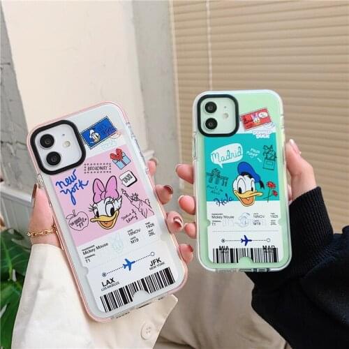 DISNEY 2021 Minnie Silicone Case for IPhone 11 Pro Xs Max iPhone SE 2020 6 6S 7 8 Plus Official Liquid Silicon 360 Full Cover