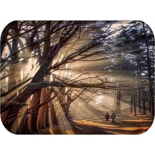 Building Doormat Kitchen Carpet Anti-Slip Nordic Style Marble Map Rubber Bottom Door Floor Room Dustproof Mats