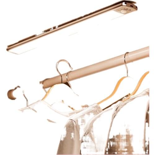 Cabinet LED lights with intelligent sensors wine cabinet wall cupboard floor cloakrooms the bookcase desk lamp mounting strip Fr