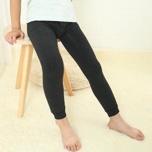 Warm Plus Velvet Winter Students Thermal Baby Boys Pants Leggings Cotton Elastic Trousers Boys Children Kids Underwear JW3166