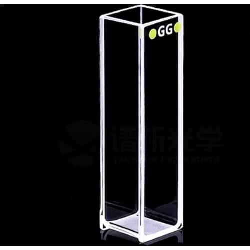 1Pcs 10mm Path Length 3.5ml Glass Malvern cuvette for Plastic particle size analyzer ZETASIZER NANO Series PCS1115/DTS0012