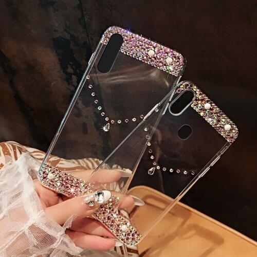 DIY Glitter For Samsung A71 A01 A11 A12 A21S A31 A41 A51 A10 A20 A20e A70 Shiny Case For Galaxy A3 A5 A7 2017 A6 A8 2018 Cover
