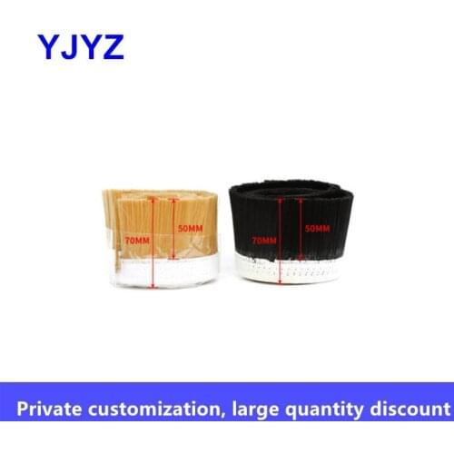 Woodworking engraving machine dust hood brush, engraving machine brush for dust removal, industrial canvas brush strip