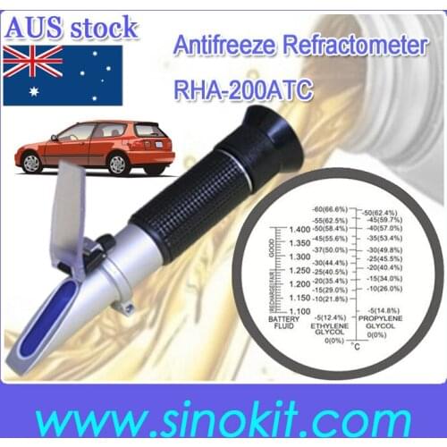 Shipping From Australian Store Antifreeze and Battery Refractometer RHA-200ATC