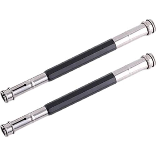 T3EE 2 Pcs Dual Head Pencil Extender Writing Tool Holder Art Pencil Eyeliner Makeup Drawing Pencil Lengthener