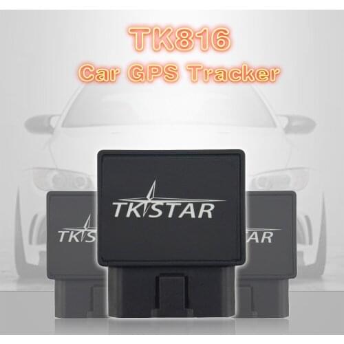 Free Platform Tracking Device Monitor OBD Car GPS Tracker TK816 GPS Vehicle tracker Over-speed Alarm GPRS GSM Locator