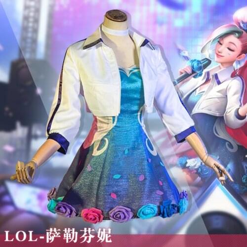Cos Costume Idol Singer Cosplay Costume Female Halloween Costumes for Toddler Girls Cospaly