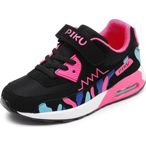2020 New Kids Fashion Sneakers Girls Sport Running Shoes Comfy Children Soft Non-Slip Casual Walking Shoes For Medium Big Kids