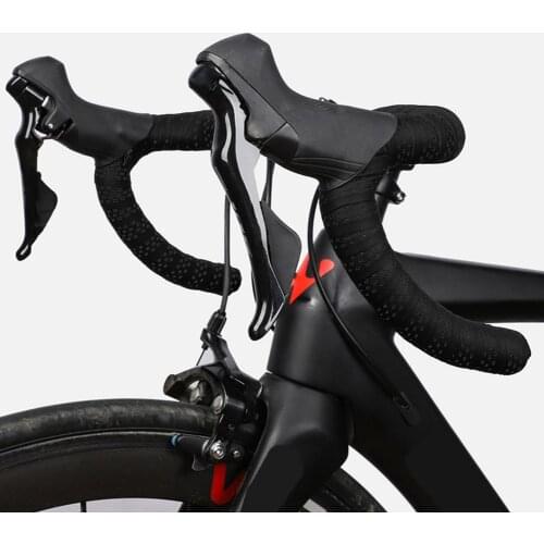 Bike Handlebar Tapes Nonslip Bike Handlebar Wraps Road Bike EVA Shock Absorption Handle Bar Tape With End Plug For Bike Part