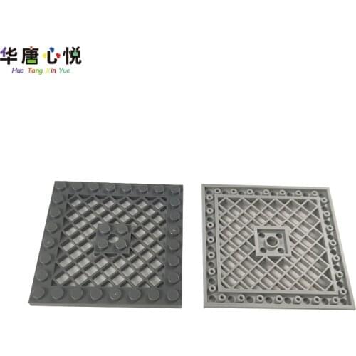 MOC 5 Pcs Assemble 4151 8x8 Grid Plate Windows Walls Doors Toys For Kids Educational DIY Models Compatible Building Blocks Gifts