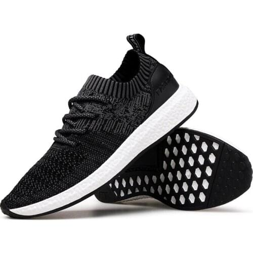 New 2020 Spring Mens Vulcanized Shoes, Breathable Walking Light Mesh Cloth Casual Shoes Size 39-44