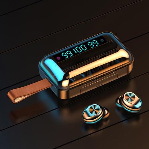 New Wireless Earphone Bluetooth 5.0 F9-11 TWS Waterproof Smart 9D Stereo In-ear Earphones for Phone Mobile phone Power Bank