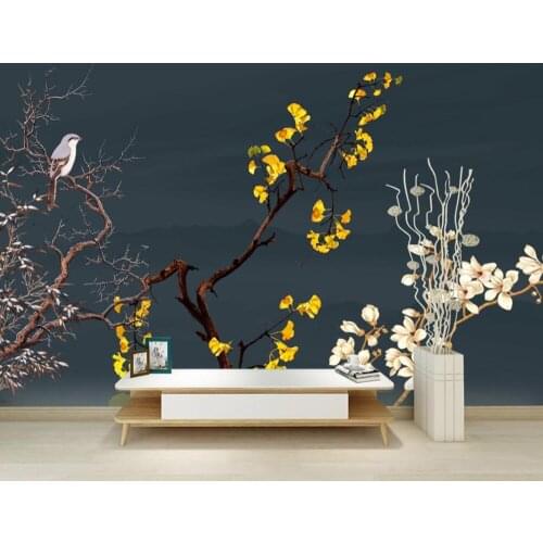 Papel de parede Modern minimalist jewelry flower 3d wallpaper mural,living room TV sofa wall bedroom wall papers home decor cafe