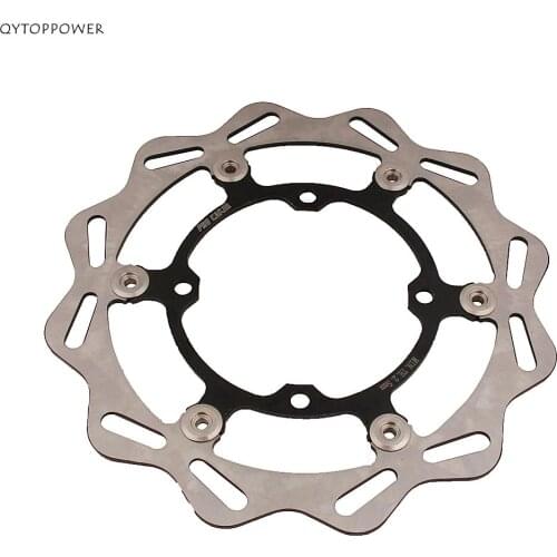 Motorcycle 270mm Front Floating Brake Disc Rotor For Kawasaki KX125 KX250 2006-2008 KX250F KX450F 2006-2021 KLX450R 2007-2021