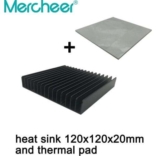 Router heat sink Heat sink base Electronic and electrical heat sink 120*120*20mm ,100*100*18mm, 117*117*10mm, 127*100*8mm