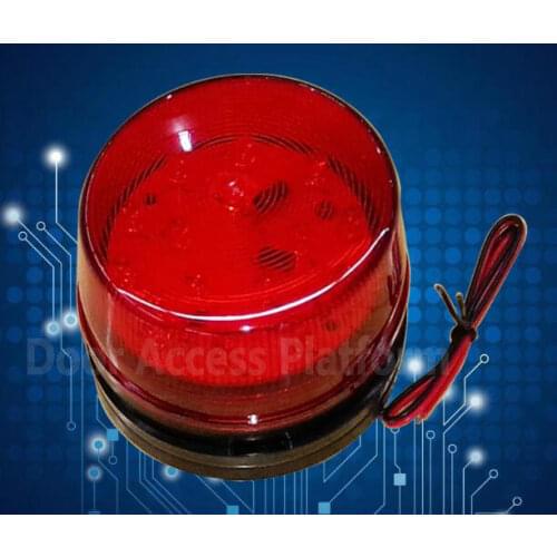 Strobe lights DC12V Alarm For Access Control System, Security system No Voice, Silent alarm by stroboscopic lamp LED Light alarm