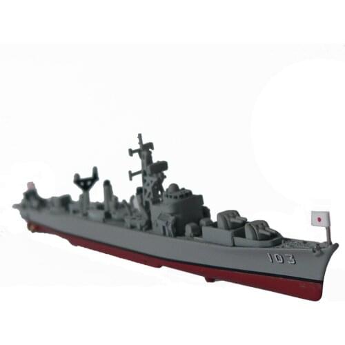 10058 Hot Sale 1:900 Scale Diecast battleship models Ayanami destroyer DD-103 Model Toys collection