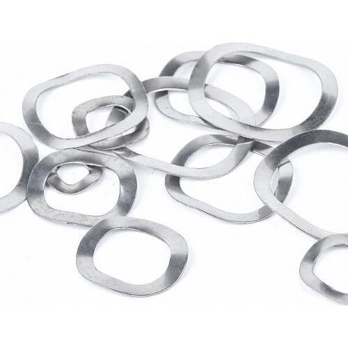 304 Stainless Steel Three Wave Washers Spring Washer M3 M4 M5 M6 M8 M10 M12 M14 M16 M19 M23 M25 M27 M31 M39 M41