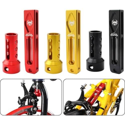 MTB Bike Front Rear Brake Adapter Bicycle C Clamp Extension Adapter Seat Mount For DAHON P8 P18 M P18 Cycle Wheel Caliper Brake