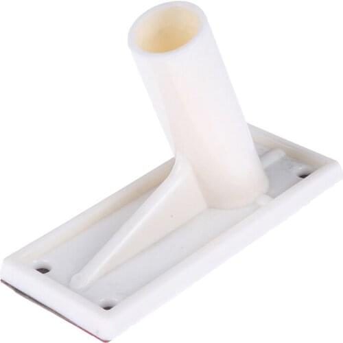 Anti Rust Display Garden Outdoor Punch Free Bracket Paste Stable Durable Flag Pole Holder Wall Mounted Accessories Patio