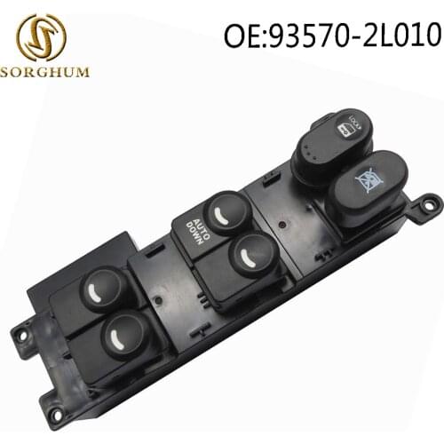Car Window Lifter Switch Drivers Side 93570-2L010 for Hyundai i30 I30cw 2008-2011