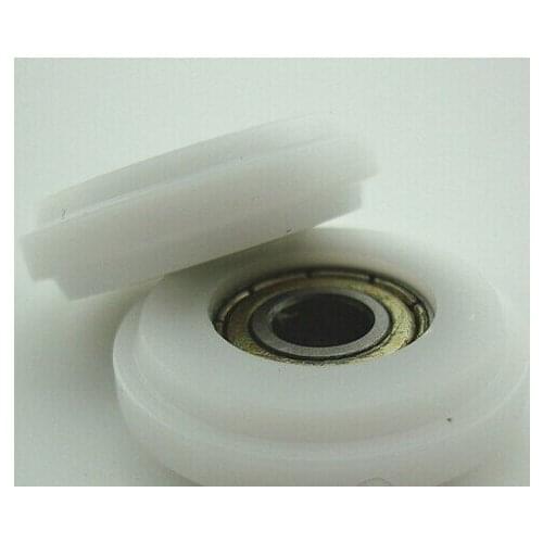 Free Shipping 625ZZ 5*29*8 mm bearing injected with POM rollers Miniature Ball Bearings NYLON pulley