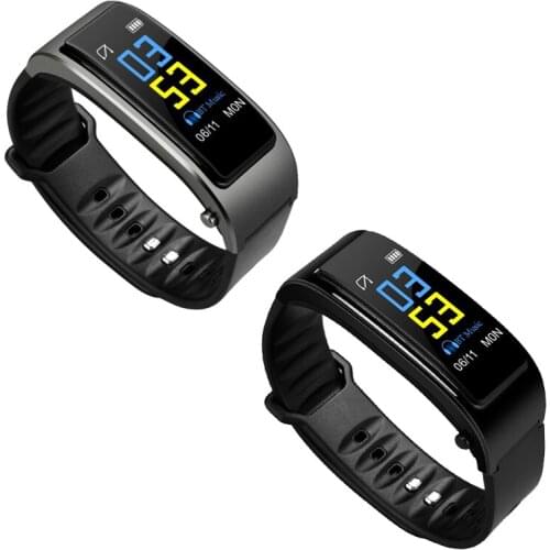 Bluetooth Earphone Smart Watch Health Tracker Pedometer Fitness Bracelet Smart Wristband Bluetooth Headset