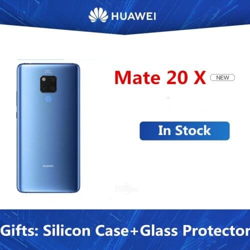 HuaWei Mate 20 X Mobile Phone Kirin 980 Android 9.0 7.2" OLED Full Screen Super Charger 40.0MP Leca Camera Fingerprint NFC MHL