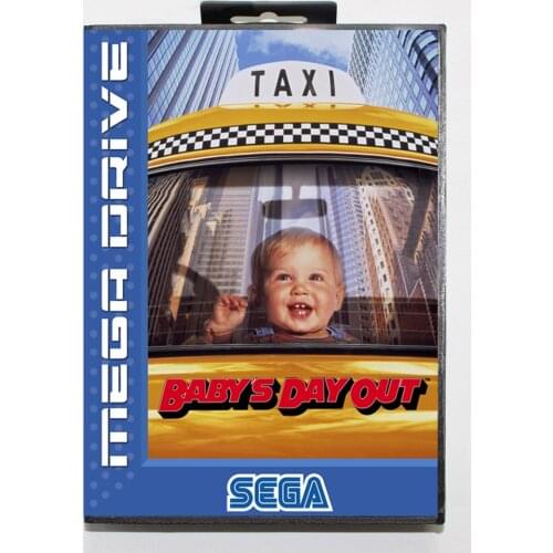 Babys Day Out 16bit MD Game Card For Sega Mega Drive/ Genesis with Retail Box